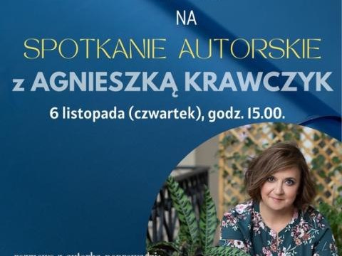 Spotkanie Autorskie z Agnieszką Krawczyk w Gminnej Bibliotece Publicznej, w Krościenku nad Dunajcem