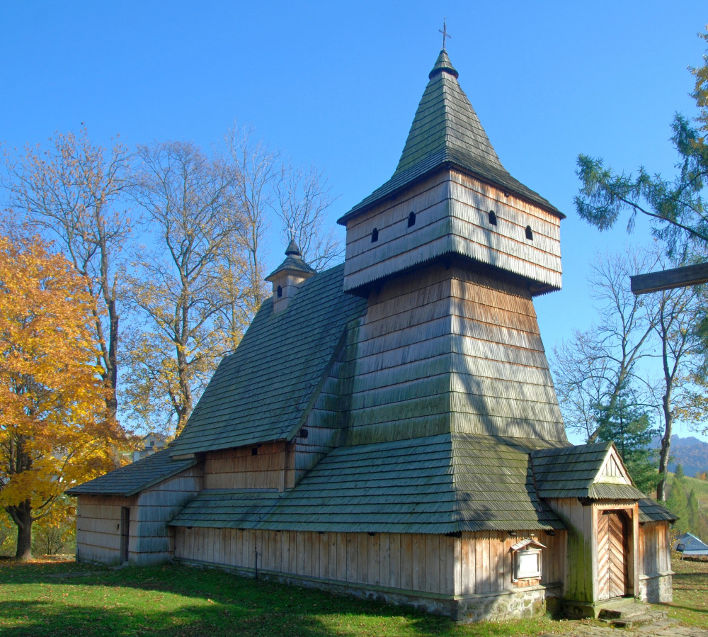 Kościół św. Marcina w Grywałdzie - Elewacja północna