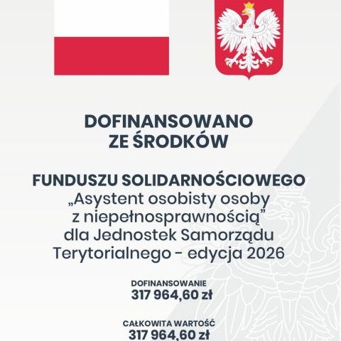 Asystent Osobisty Osoby z Niepełnosprawnością dla Jednostek Samorządu Terytorialnego - edycja 2026
