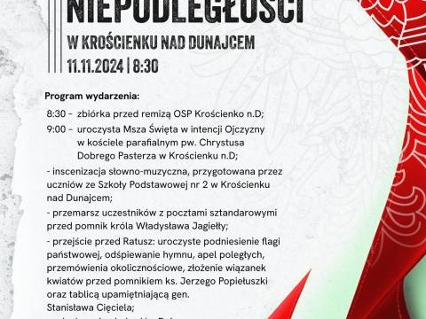 Narodowe Święto Niepodległości w Krościenku nad Dunajcem