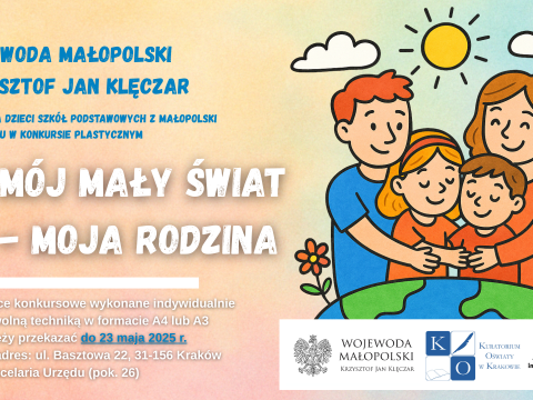 Konkurs - Mój mały świat – moja rodzina