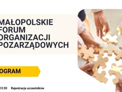 Terminarz Małopolskiego Forum Organizacji Pozarządowych