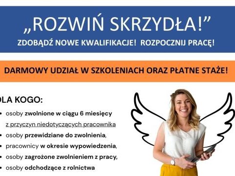 Dołącz do projektu „Rozwiń SKRZYDŁA!”