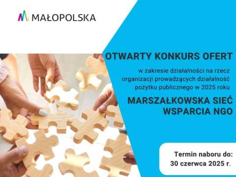 Ruszył otwarty konkurs ofert „Marszałkowska Sieć Wsparcia NGO”