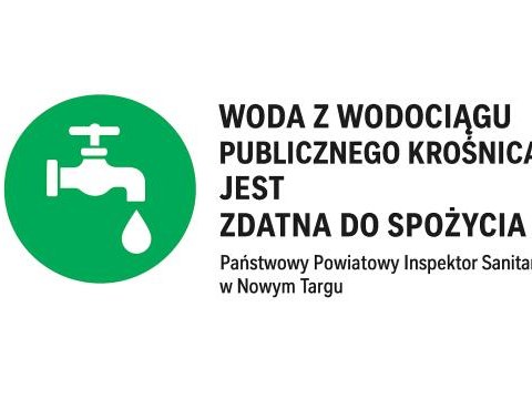 Woda z Wodociągu publicznego Krośnica jest zdatna do spożycia