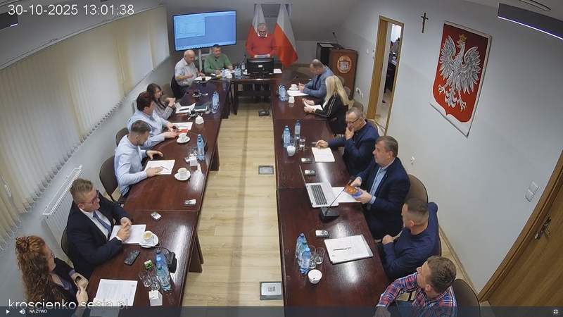 Transmisja Online z XXI Sesji Rady Gminy Krościenko nad Dunajcem