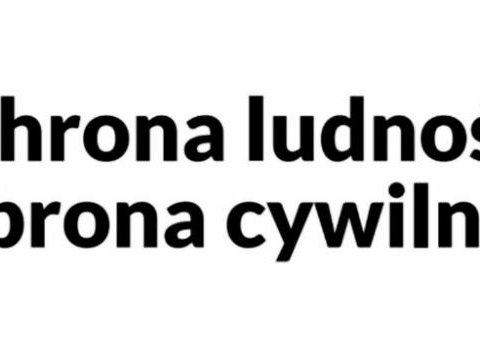 Ochrona ludności i obrona cywilna - dofinansowanie dla Gminy Krościenko nad Dunajcem
