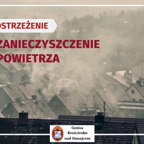 OSTRZEŻENIE O ZANIECZYSZCZENIU POWIETRZA