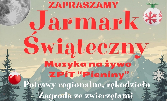 Jarmark Świąteczny na Rynku w Krościenku nad Dunajcem