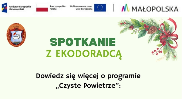Punkt ekodoradcy podczas Jarmarku Bożonarodzeniowego