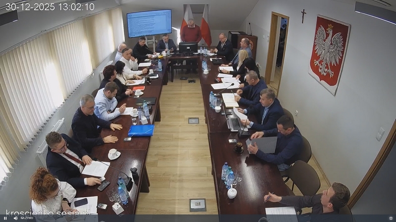 Transmisja Online z XXV Sesji Rady Gminy Krościenko nad Dunajcem