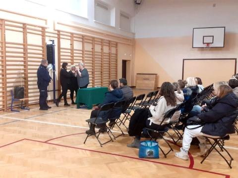 Udział Zespołu Interdyscyplinarnego w wywiadówce dla rodziców