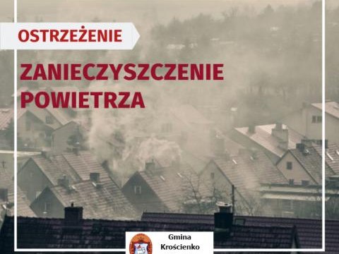 OSTRZEŻENIE O ZANIECZYSZCZENIU POWIETRZA