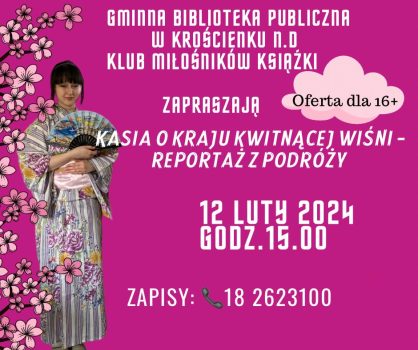 Kasia o Japonii – zapraszamy