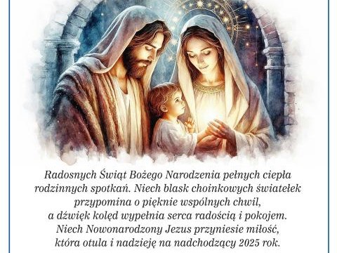 Życzenia Świąteczne od Wójta Gminy Stanisława Tkaczyka i Zastępcy Wójta Eweliny Dydy