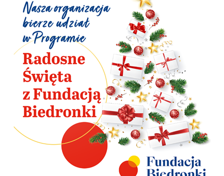 Radosne Święta z Fundacją Biedronki