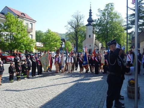 Uroczyste obchody święta Konstytucji 3 Maja w gminie Krościenko nad Dunajcem