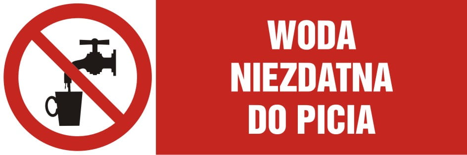 UWAGA! - Woda nieprzydatna do spożycia! - Komunikat dotyczący jakości wody z wodociągu publicznego Krośnica z dnia 05.05.2025 r.