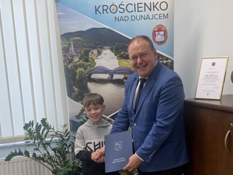 Nagroda sportowa dla Oliwiera Chrobaka