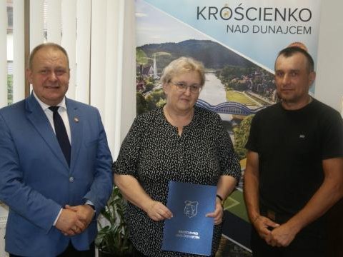 Remont dachu na budynku Szkoły Podstawowej w Krościenku nad Dunajcem