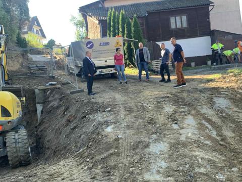 Przebudowa drogi ul. Stanisławy Pawłowskiej w Krościenku nad Dunajcem
