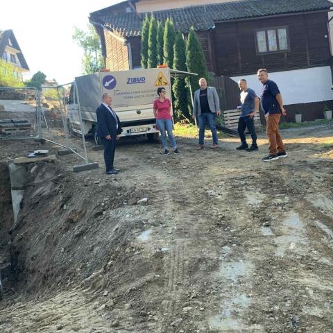 Przebudowa drogi ul. Stanisławy Pawłowskiej w Krościenku nad Dunajcem