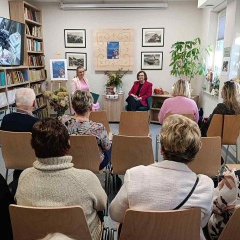 Spotkanie autorskie z Agnieszką Krawczyk w Gminnej Bibliotece Publicznej w Krościenku nad Dunajcem