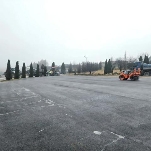 Zakończono modernizację parkingu przy Kościele w Krośnicy