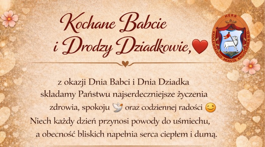 Życzenia na Dzień Babci i Dziadka - 2026