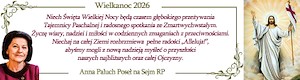 Życzenia Świąteczne Anna Paluch Poseł na Sejm RP