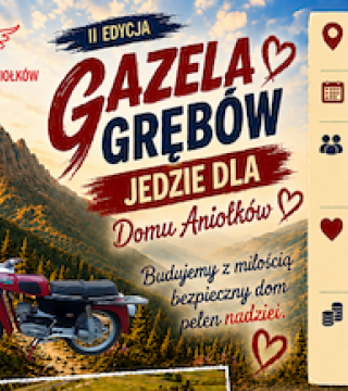 II Rajd Charytatywny „Gazela Grębów jedzie dla Domu Aniołków”
