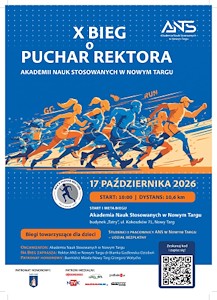X BIEG O PUCHAR REKTORA AKADEMII NAUK STOSOWANYCH W NOWYM TARGU