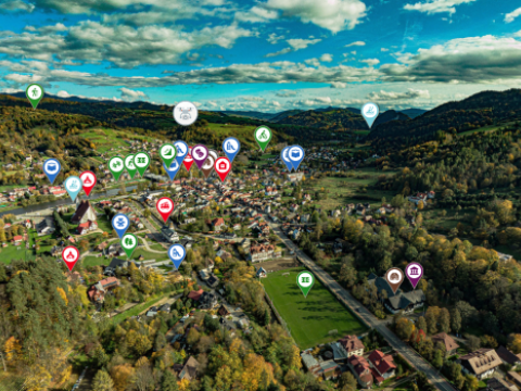 Interaktywna mapa Gminy Krościenko nad Dunajcem