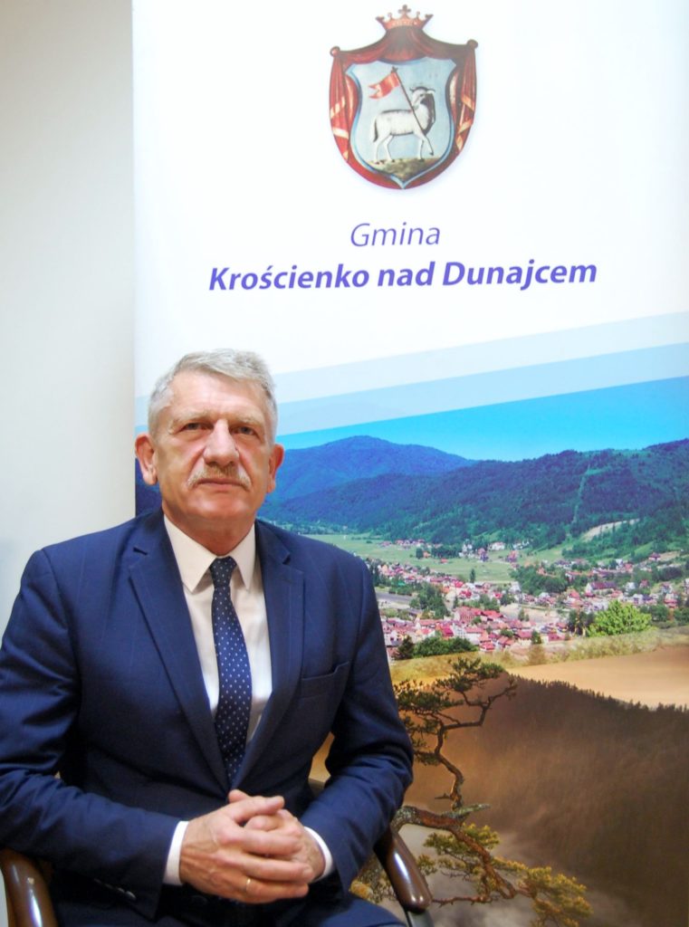 Jan Dyda - wójt gminy Krościenko nad Dunajcem